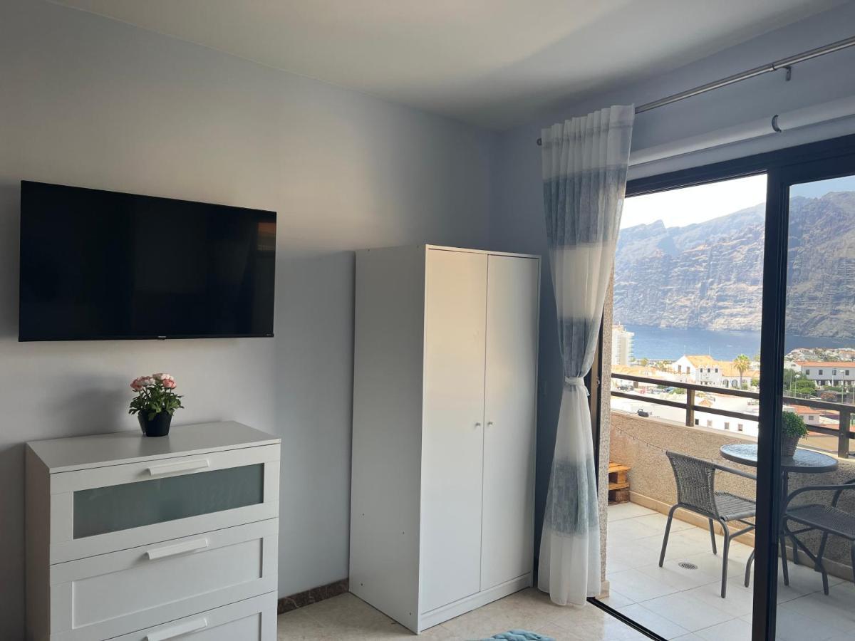 Studio With Fantastic Sea View In Los Gigantes Puerto de Santiago  Zewnętrze zdjęcie